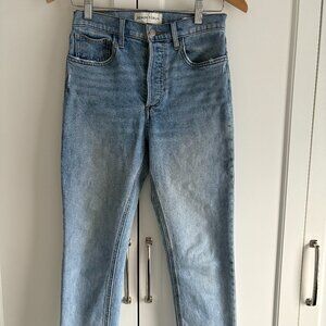 Aritzia Denim Forum Yoko High Rise Slim High Rise Denim Jeans Size 27 | 26L